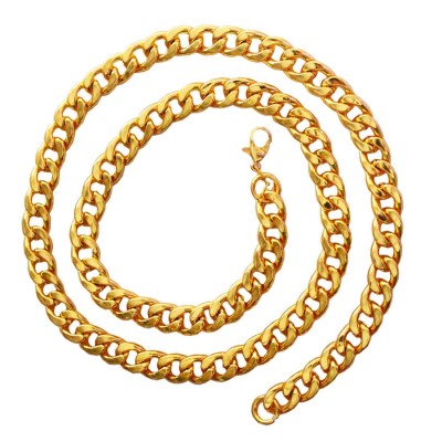 Gold  Curb Chain Fashion Chain 