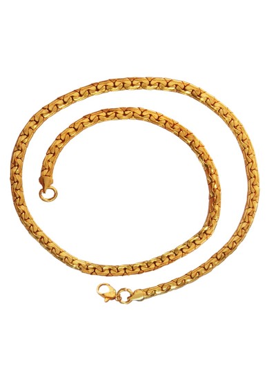 Gold Herringbone Fashion Figaro chain