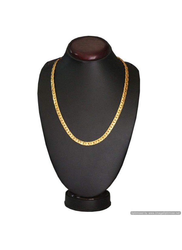 Gold Herringbone Fashion Figaro chain