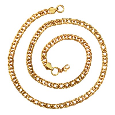 Cable Chain Fashion Gold Plated Chain 