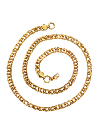 Cable Chain Fashion Gold Plated Chain 