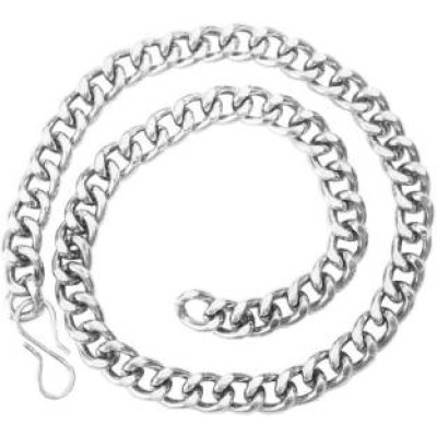 Silver  Curb Fashion Chain 