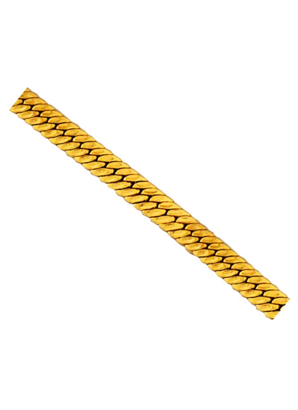 Gold Herringbone Fashion Gold Plated Chain  