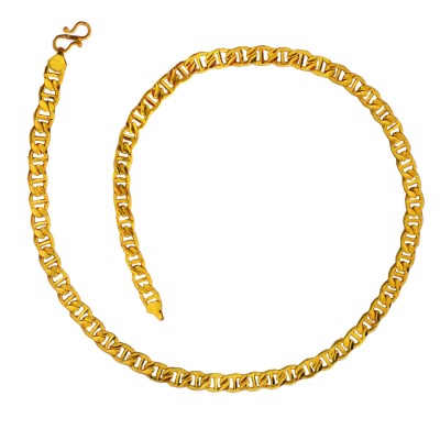 Gold Mariner Link Fashion Stainless steel Chain  