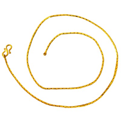 Gold  Byzantine Fashion Stainless Steel Chain  