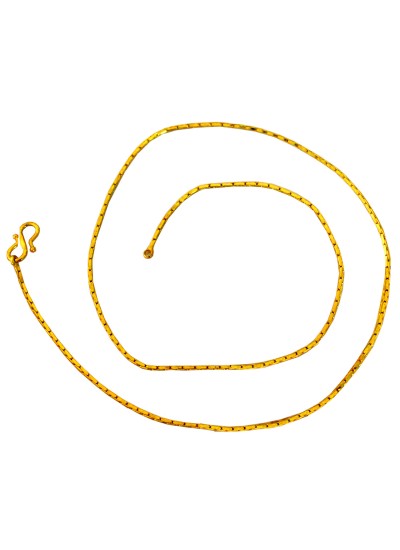 Gold  Byzantine Fashion Stainless Steel Chain  