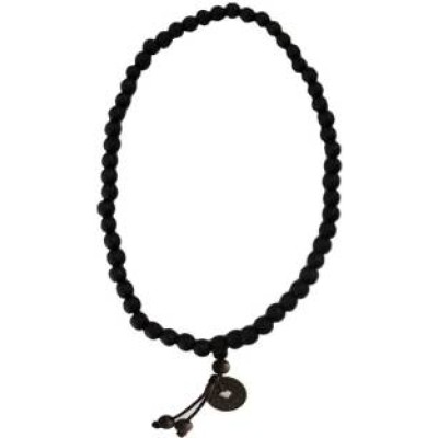 Brown Dalailama Wood chain Mala Necklace 