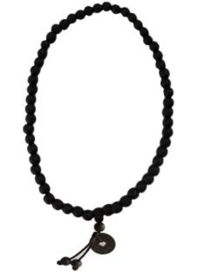 Brown Dalailama Wood chain Mala Necklace 