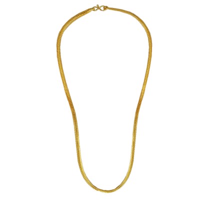 Gold Plated Chain Franco Design