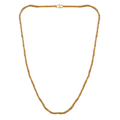 Gold Plated Chain Rope Design