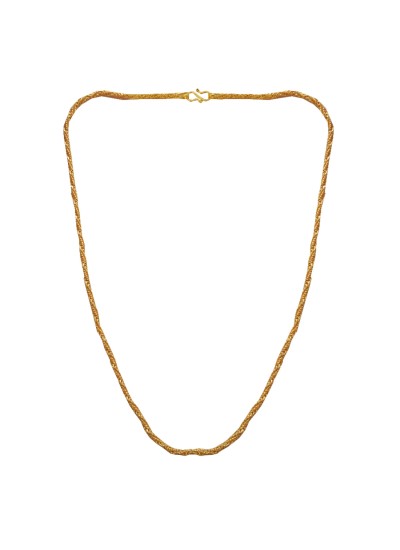 Gold Plated Chain Rope Design
