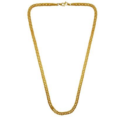 Gold Plated Chain Curb Design