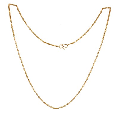 Gold Plated Chain Link Design