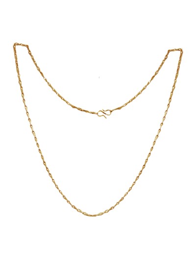 Gold Plated Chain Link Design