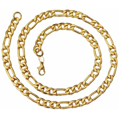Elegant Gold Fashion Figaro Chain