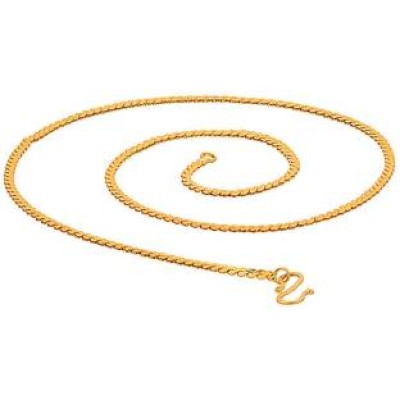 Gold Slim Wheat chain Fashion Gold Plated Brass Chain 