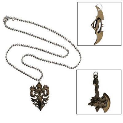 Oxidise  Game Of Thrones Axe Design Stylish Combo Set With One Chain Pendant