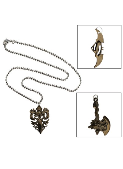 Oxidise  Game Of Thrones Axe Design Stylish Combo Set With One Chain Pendant