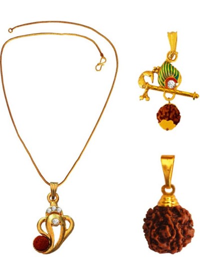 Lord Shiva ,Orignal Rudraksha Use Three Different Combo set for men