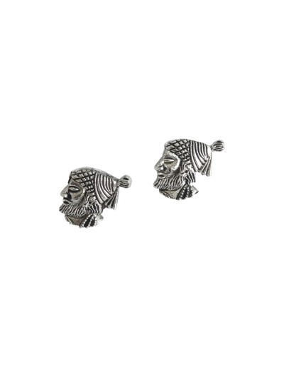 rudraksha earrings for sale,rudraksha earrings men,rudraksha stud earrings,shivaji  maharaj earring,r… | Rudraksha jewelry, Online earrings, Oxidized silver  earrings