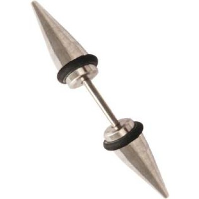 Silver  Cone shape Stud Fashion Stud Earring 