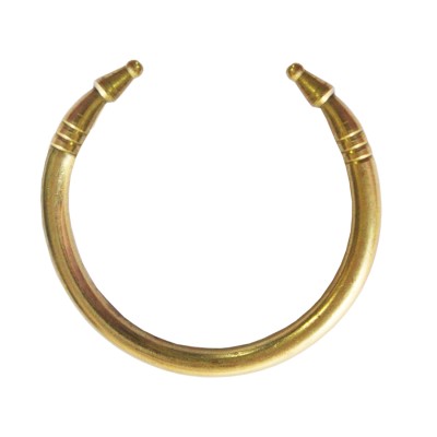 Gold Panjabi Sikh Brass Kada 