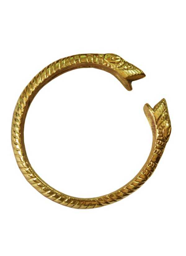 Gold Sikh Punjabi Sardar Fashion Brass Kada 