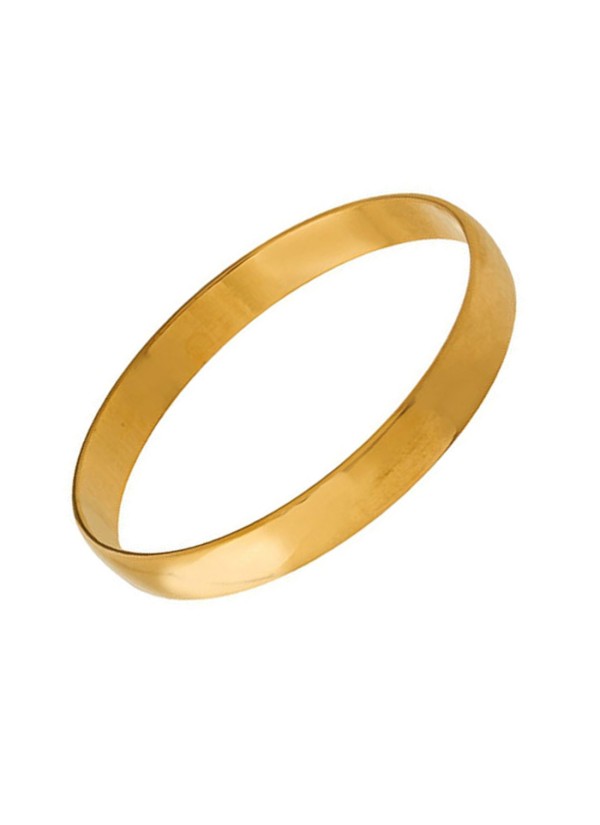 Gold Punjabi Sardar ji Sikkh Fashion Brass Kada 