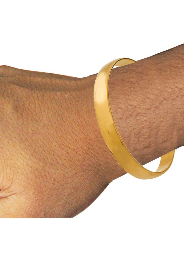 Gold Punjabi Sardar ji Sikkh Fashion Brass Kada 