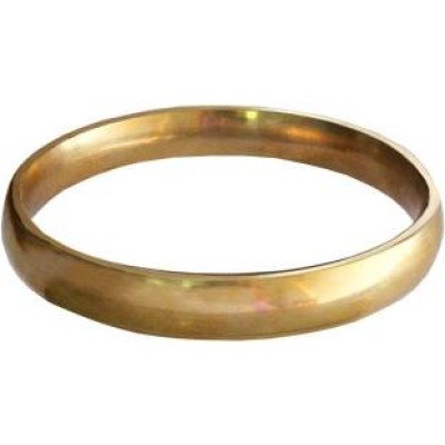 Elegant Gold Punjabi Sikh Brass  Kada