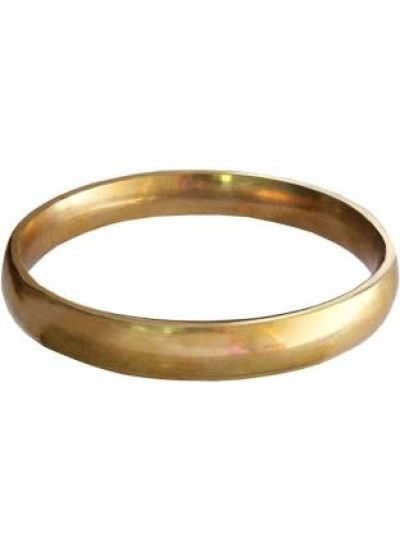 Elegant Gold Punjabi Sikh Brass  Kada