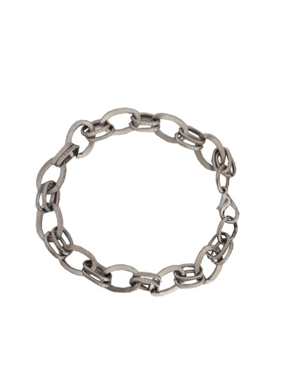 Fully Loaded Cable Stainless Steel Bracelet - Bailey of Sheffield