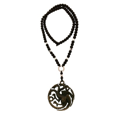 Menjewell New Collection Targaryen Dragon Die-Cast Pendant With Chain