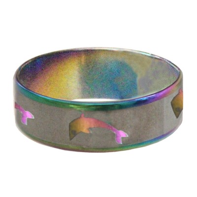 Muliticolor  Dolphine Design Fashion Ring 