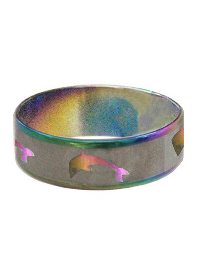 Muliticolor  Dolphine Design Fashion Ring 