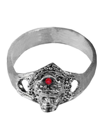 Sliver plated alloy  Lord Shri Sai Baba Ring 