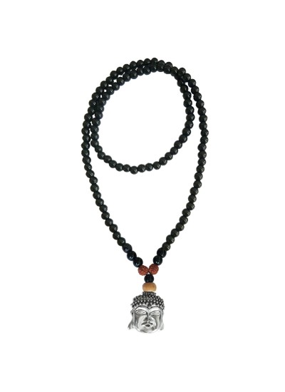 Buddha Face Onyx Stone Mala