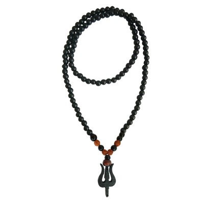 Shiva Trishul Beads Mala By Menjewell