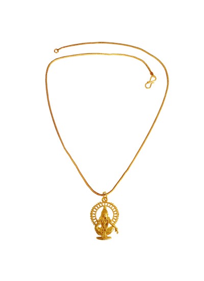 Menjewell New Collection Gold Lord Ayyappa Swami Design Pendant