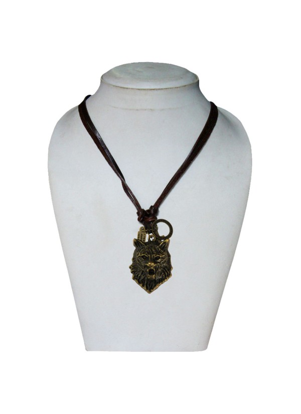 Bronze  Lion Fashion Pendant 