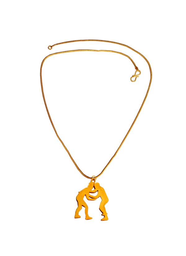 New Collection Gold Bollywood Film Inspired Pendant