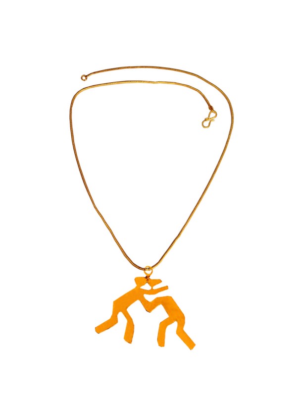 New Collection Gold Bollywood Film Inspired Pendant