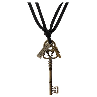 Bronze  key,cross,round shape fashion Pendant 