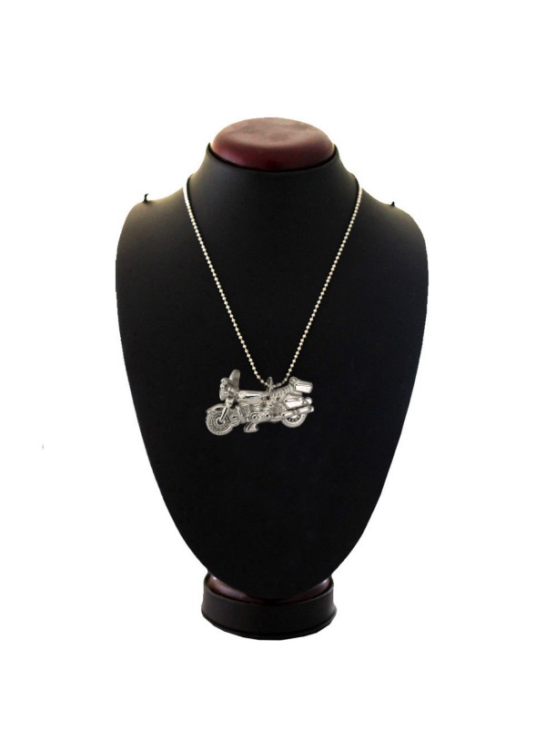 Silver Bike Fashion Chain Pendant 