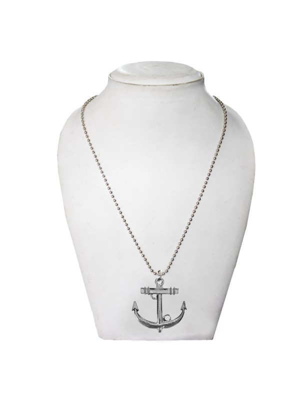 Grey Oxidized Anchor Fashion Anchor Maritime Ship Pendants