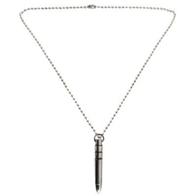 Menjewell New Collection Silver The Great Art Youth Bullet Fashion Pendant