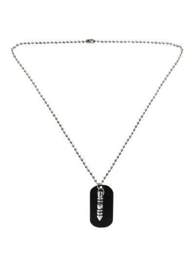 To My Son I Want You To Believe Dog Tag for Men Black Military Necklace  Gift You are Braver Stronger Courage Quotes,Set of 2 : Amazon.in: Fashion