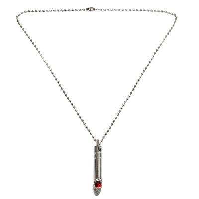 Menjewell New Collection Silver new stylish bullet design Fashion Pendant