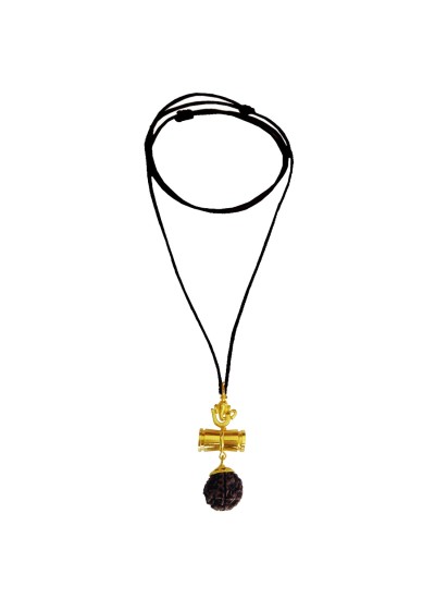 OM Ganesha Rudraksha Pendant