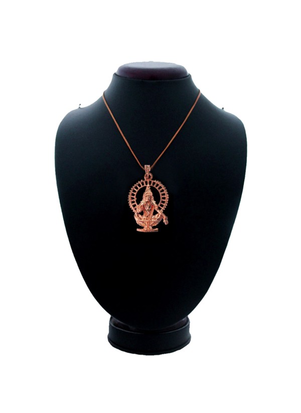 Copper  Ayyappa Swami Pendant 